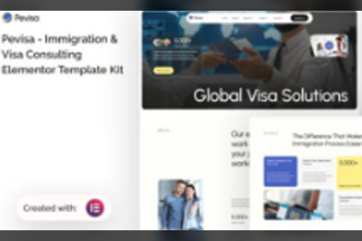 Pevisa – Immigration and Visa Consulting Elementor Template Kit December 1, 2025