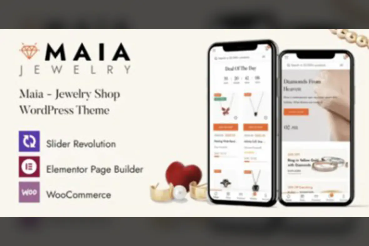 Maia – Jewelry Shop WordPress Theme v1.1.11