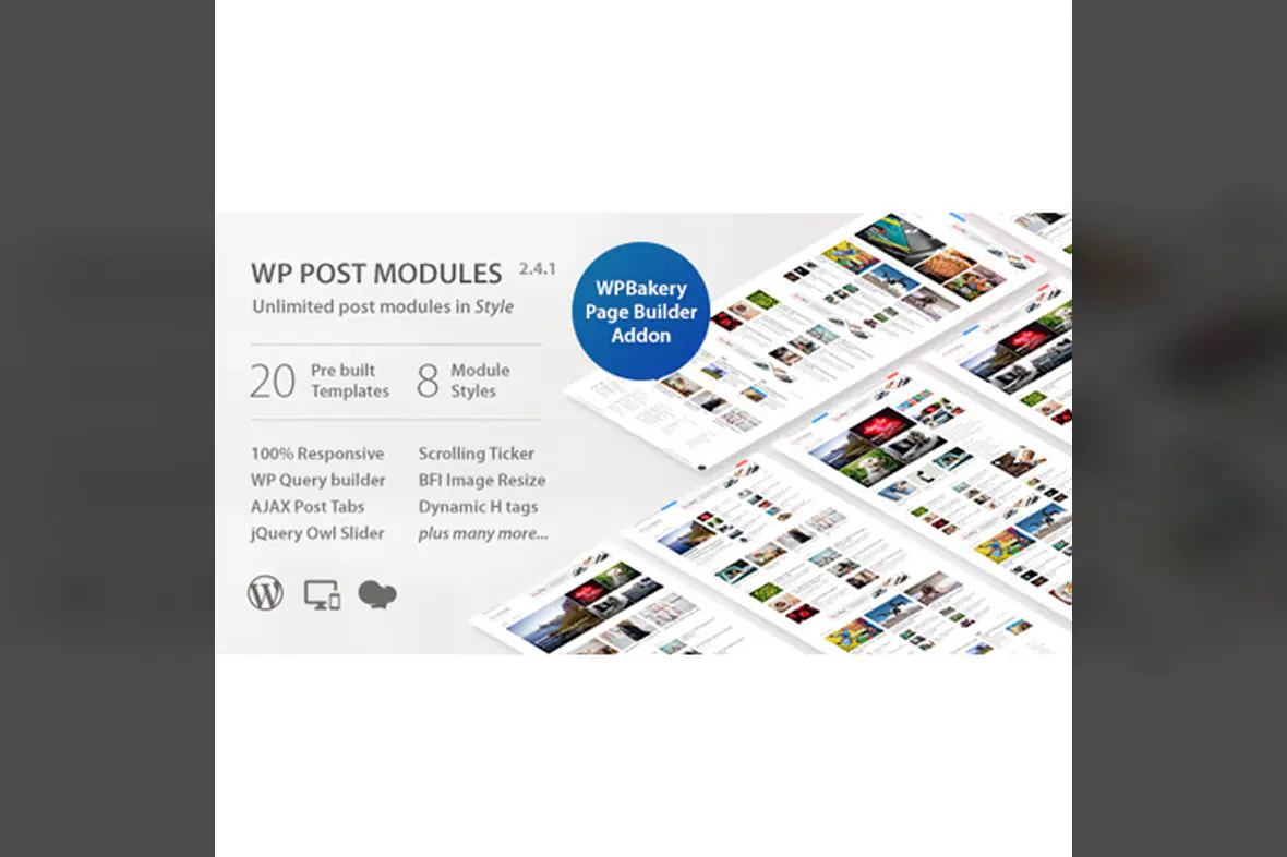 WP Post Modules for NewsPaper and Magazine Layouts v3.5.0