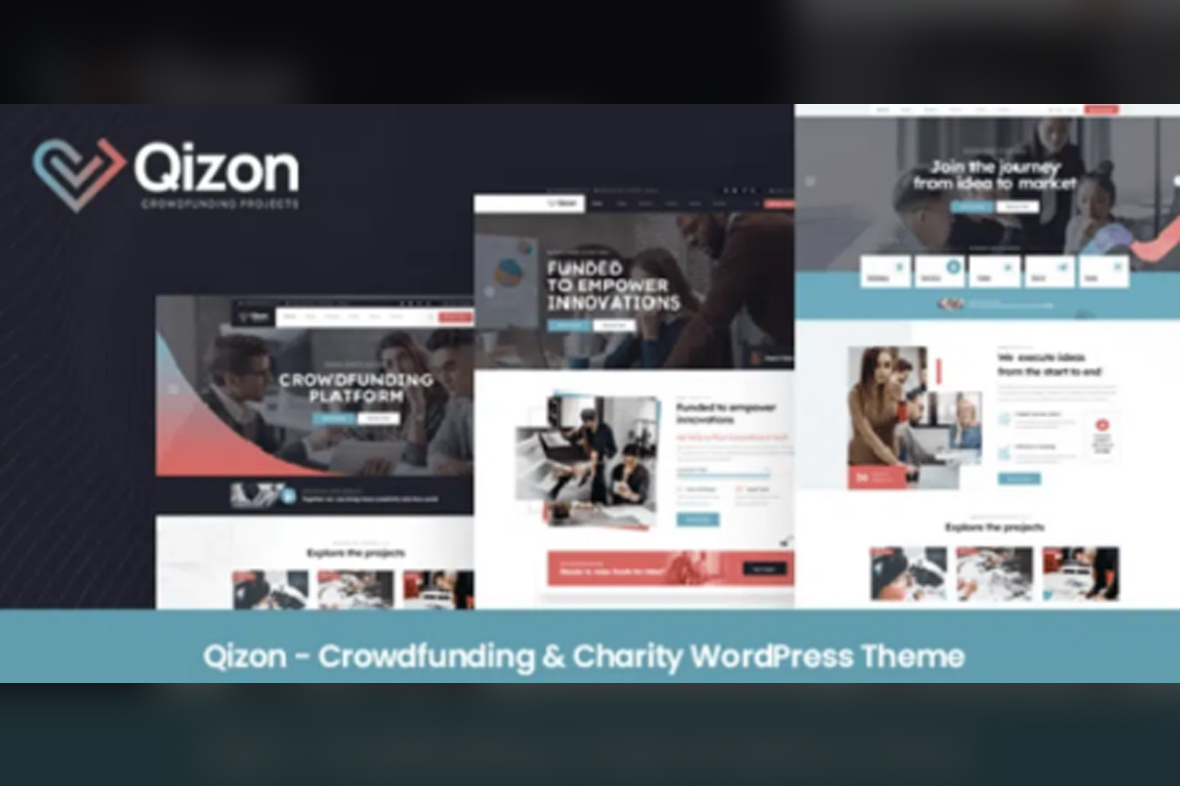 Qizon – Crowdfunding and Charity WordPress Theme v1.1.4