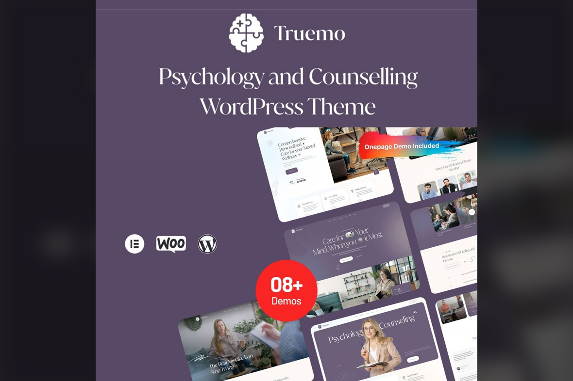 Truemo – Psychology and Counseling WordPress Theme v1.0.0