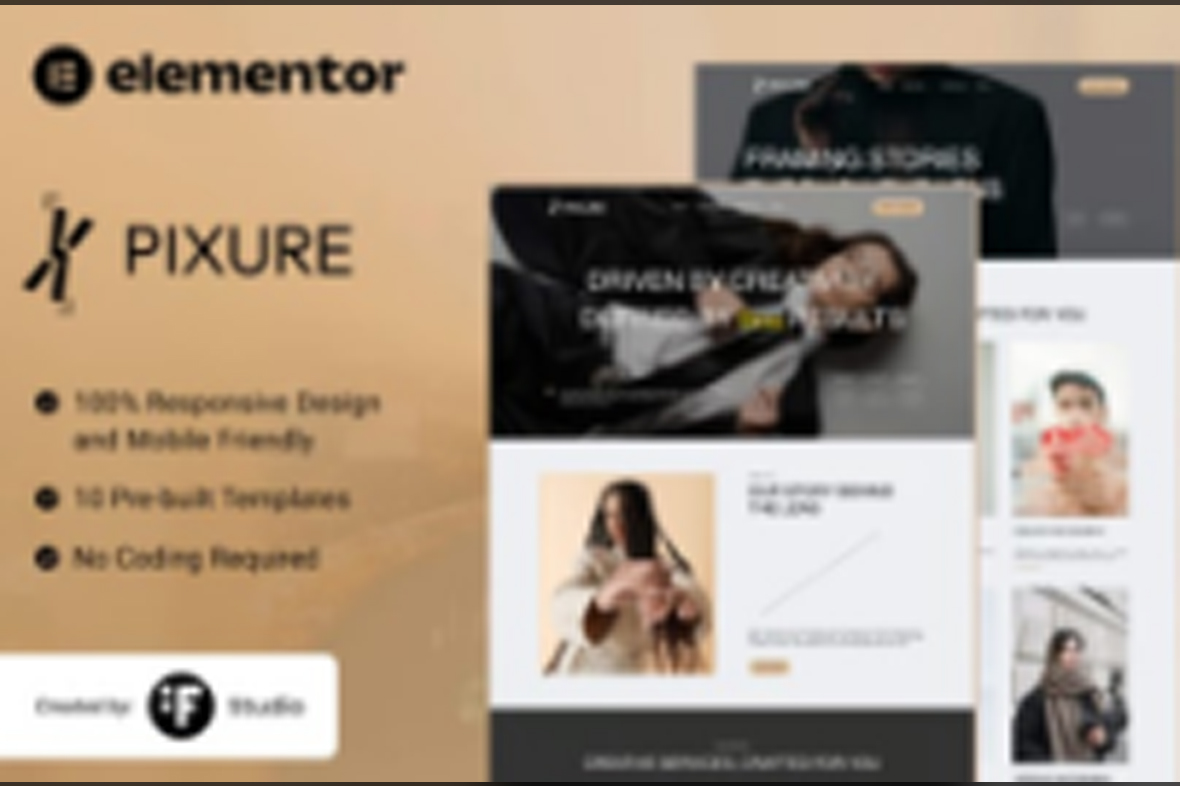 Pixure – Minimalist Photography Portfolio Kit May 17, 2025