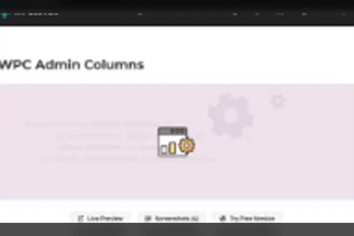 WPC Admin Columns v2.1.2