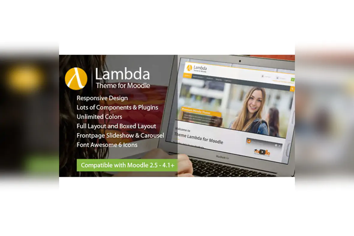 Lambda – Responsive Moodle Theme