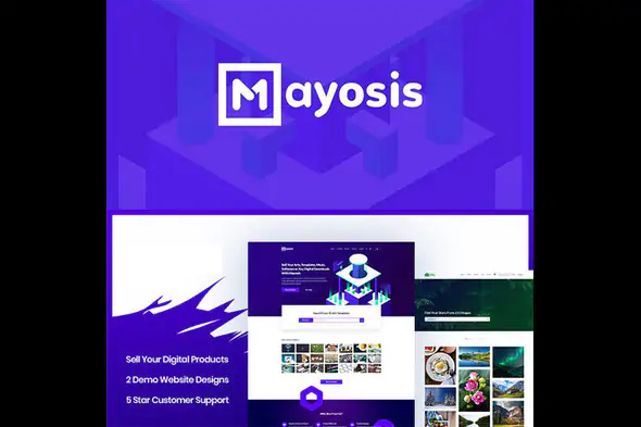 Mayosis – Digital Marketplace WordPress Theme