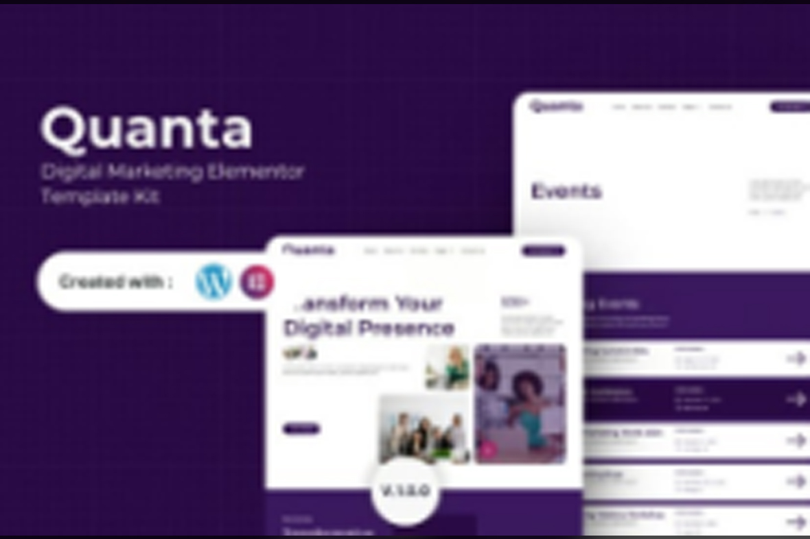 Quanta – Digital Marketing Elementor Template Kit July 29, 2025