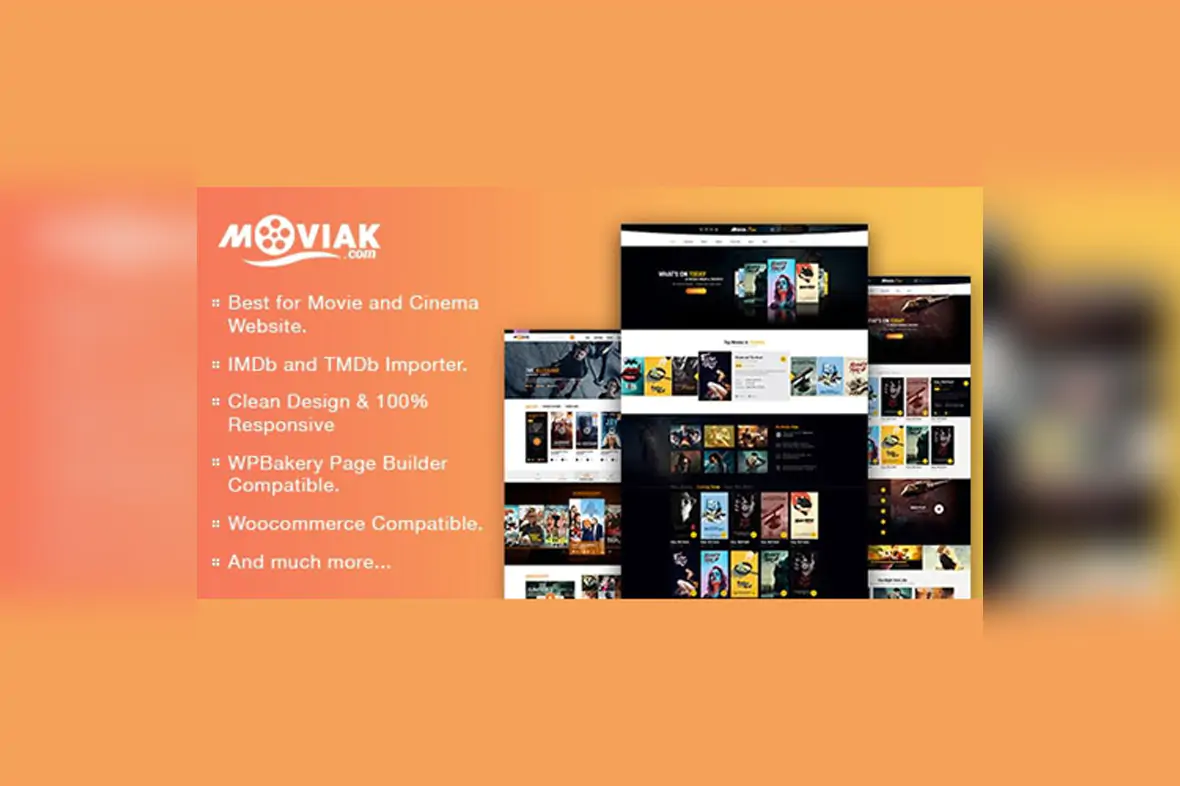 AmyMovie – Movie and Cinema WordPress Theme