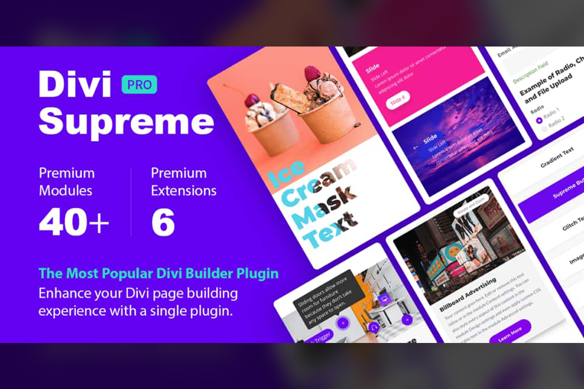 Divi Supreme Pro v4.9.97.28