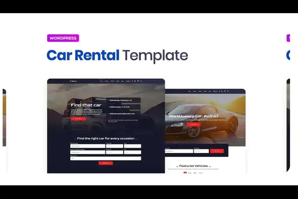 Rotors – A Car Rental Elementor Template Kit1