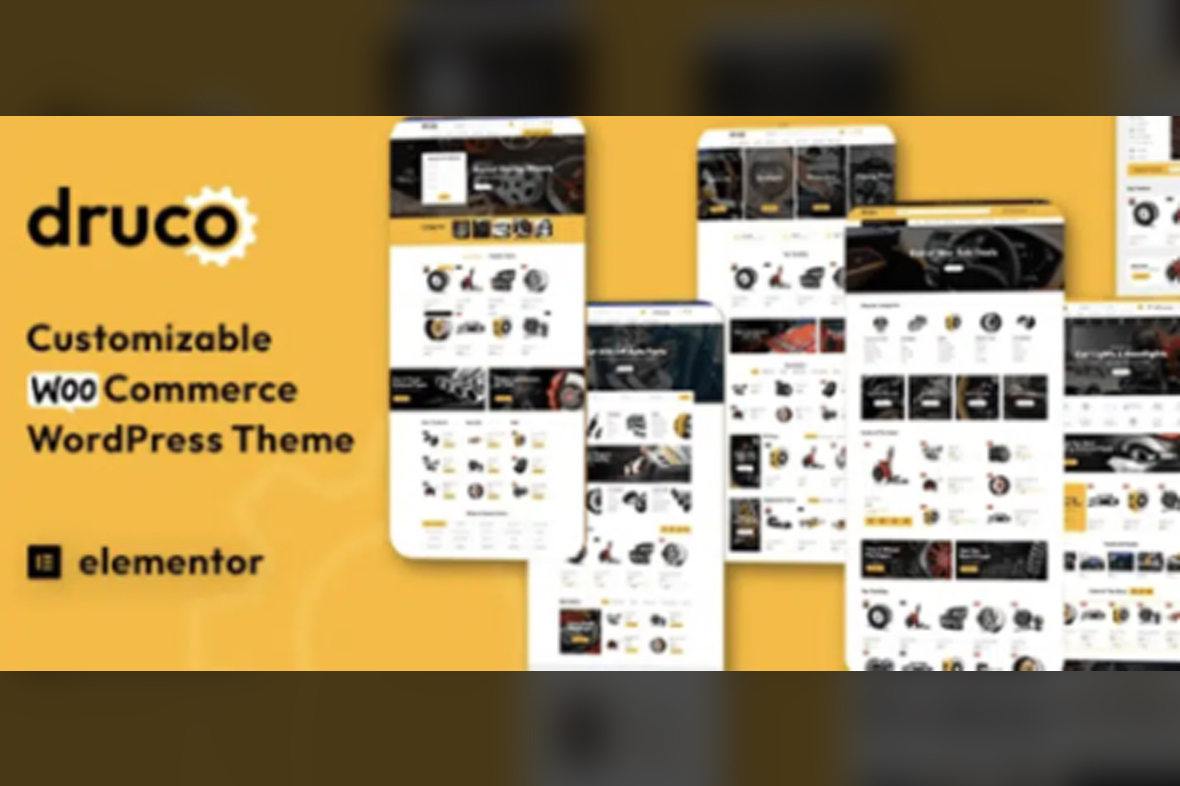 Druco – Elementor WooCommerce WordPress Theme v1.3.9