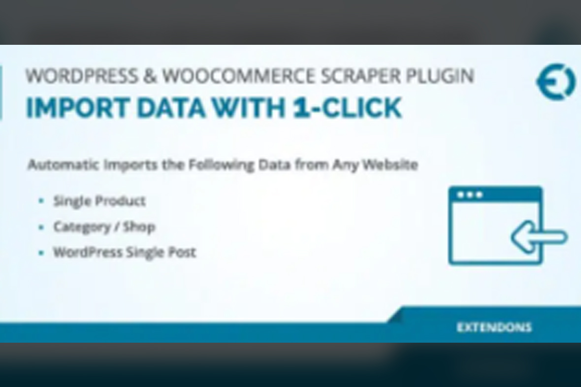 WordPress and WooCommerce Scraper v1.0.7