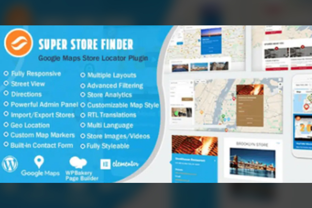 Super Store Finder for WP v7.5