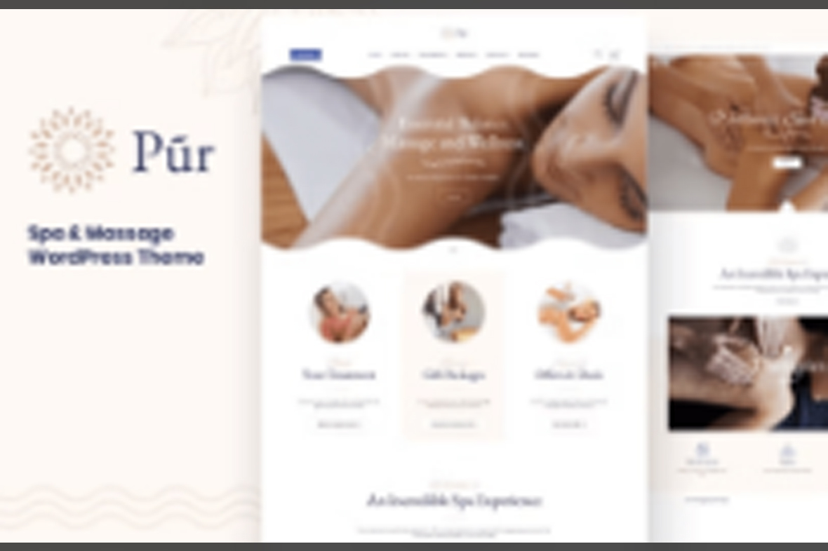 Pur – Wellness and Spa WordPress Theme v27.0