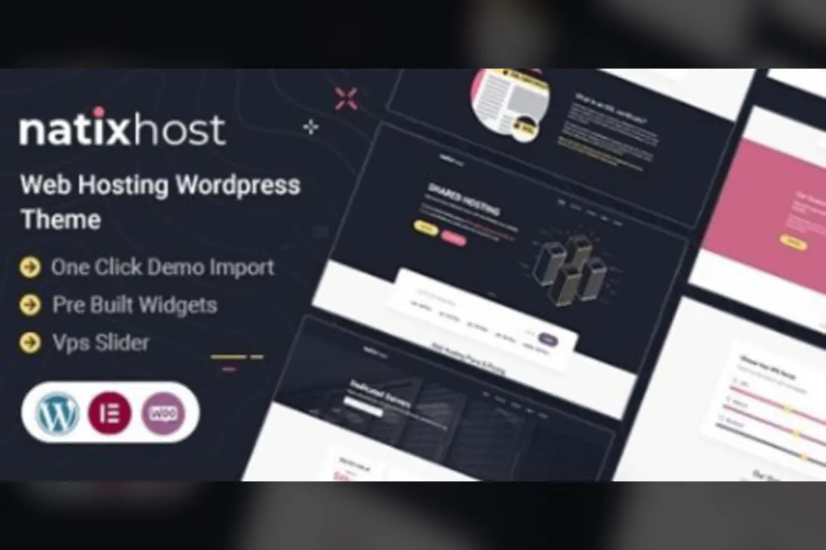 Natix Web Hosting WordPress Theme v1.6