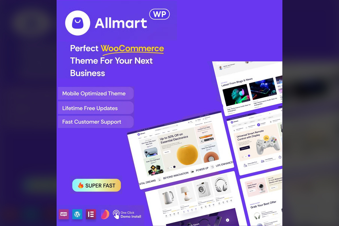 Allmart – Ultimate Electronics & Gadgets Store WordPress Theme v1.1
