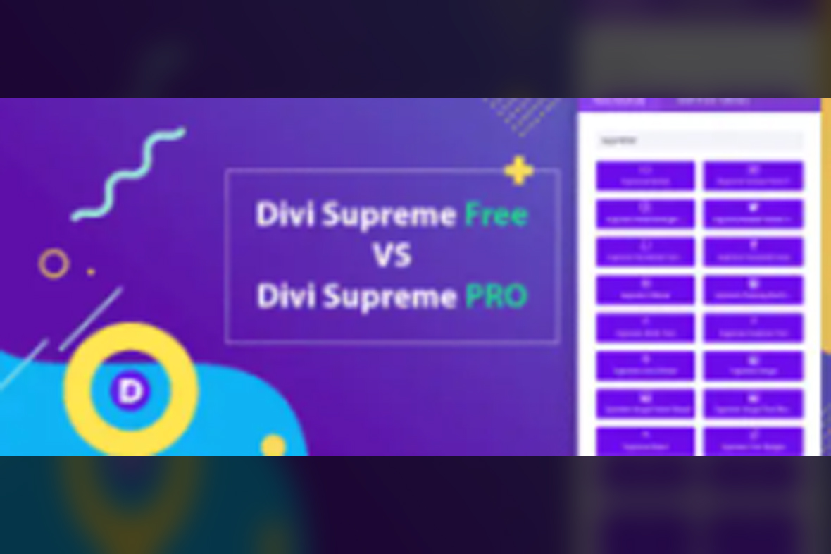 Divi Supreme Pro v4.9.97.33