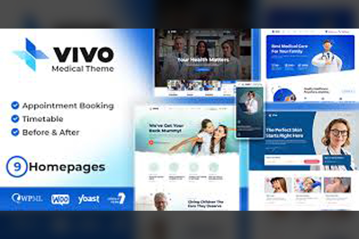 Vivo – Health and Medical WordPress Theme v1.1.3