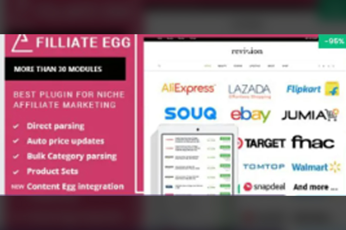 Affiliate Egg Pro WordPress Plugin v10.9.23