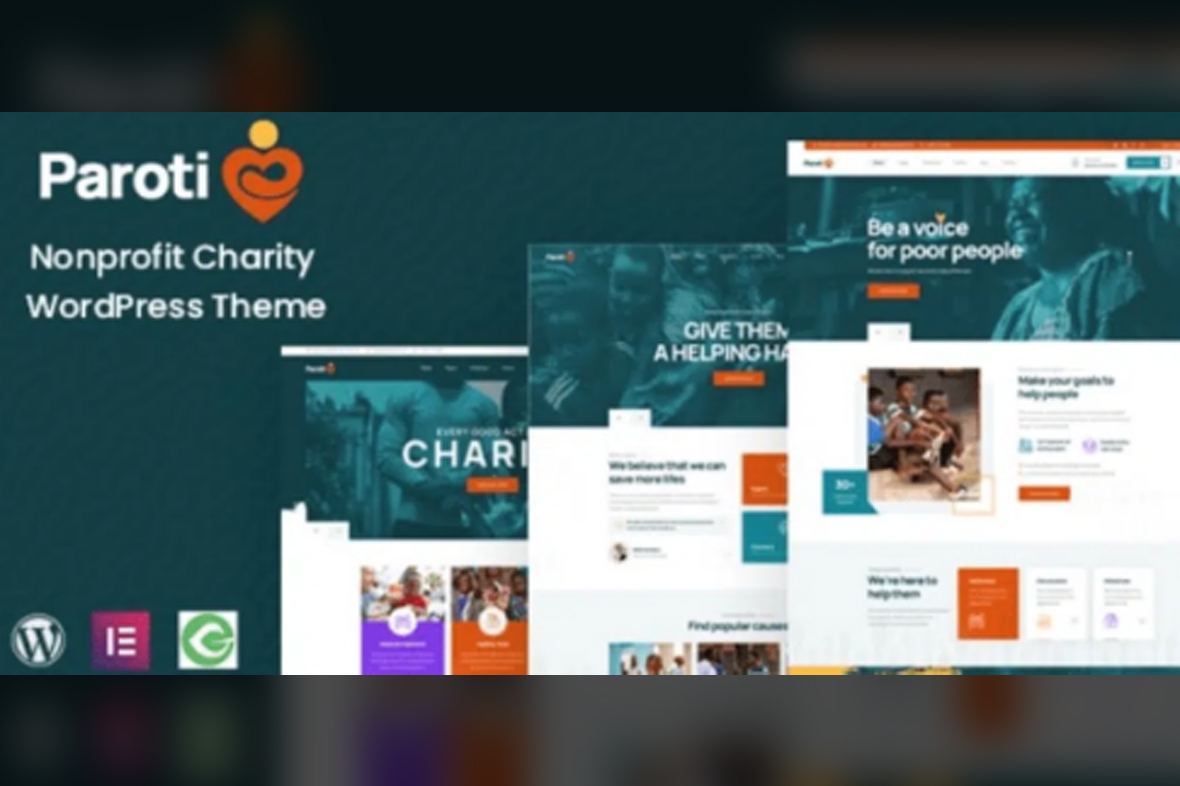 Paroti – Nonprofit Charity WordPress Theme v1.1.5