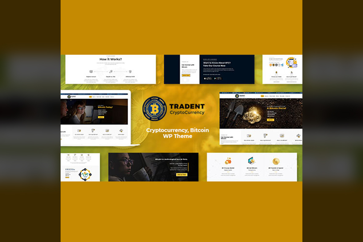 Tradent – Cryptocurrency, Bitcoin WordPress Theme V3.1