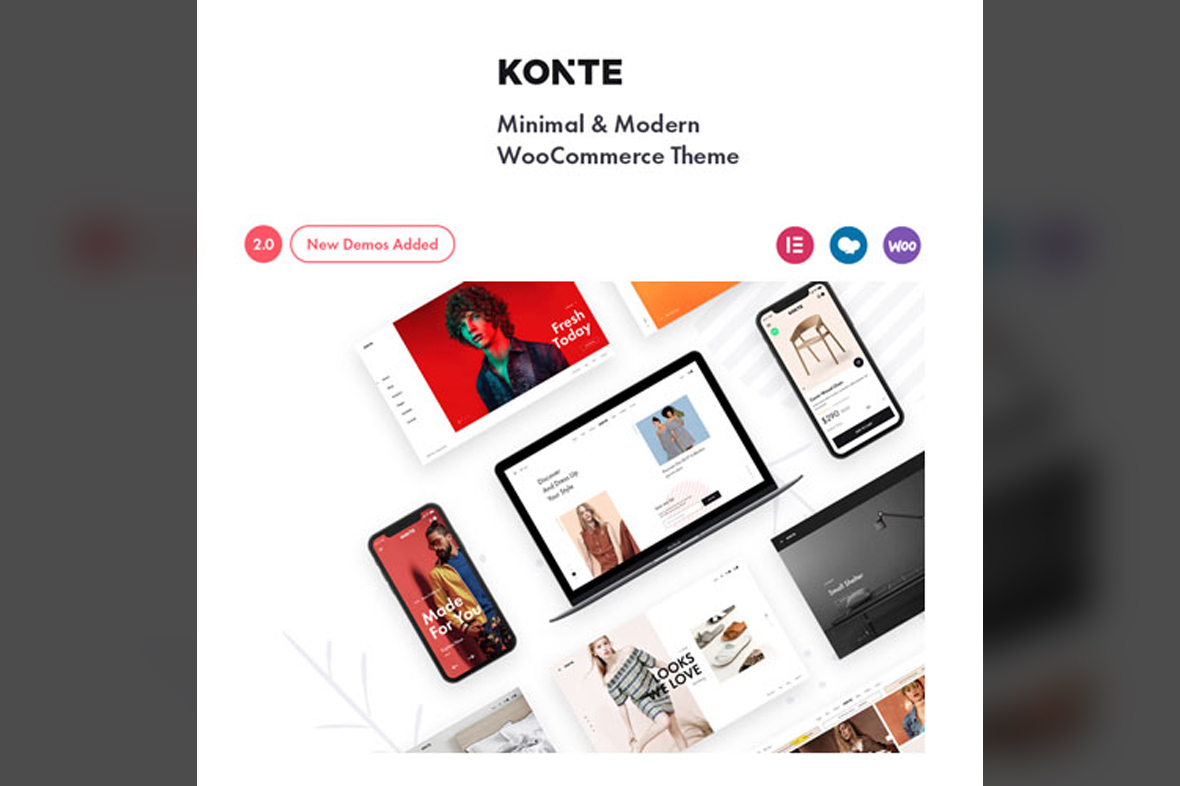 Konte – Minimal & Modern WooCommerce WordPress Theme v2.4.6
