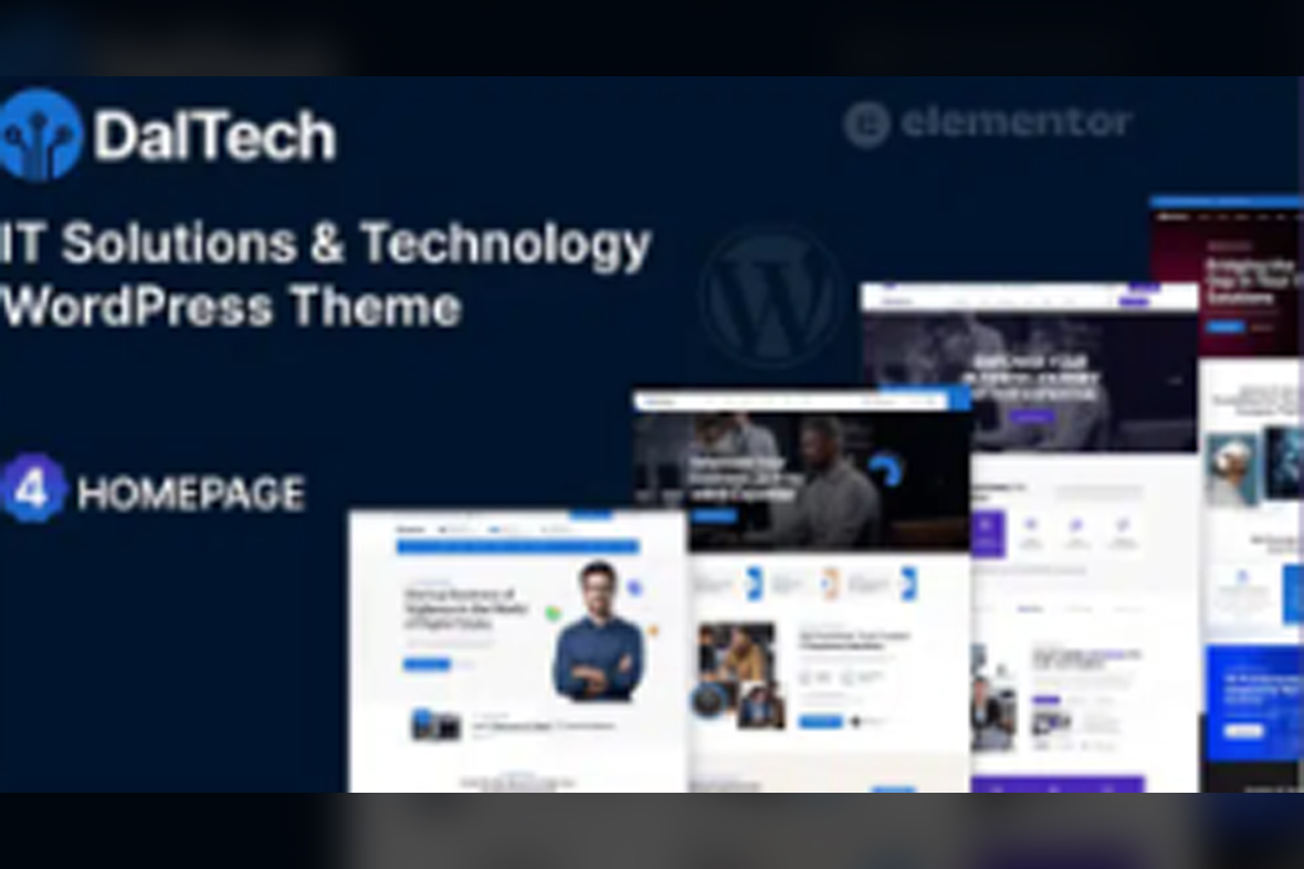 Daltech – IT Solutions and Technology WordPress Theme v1.1.0