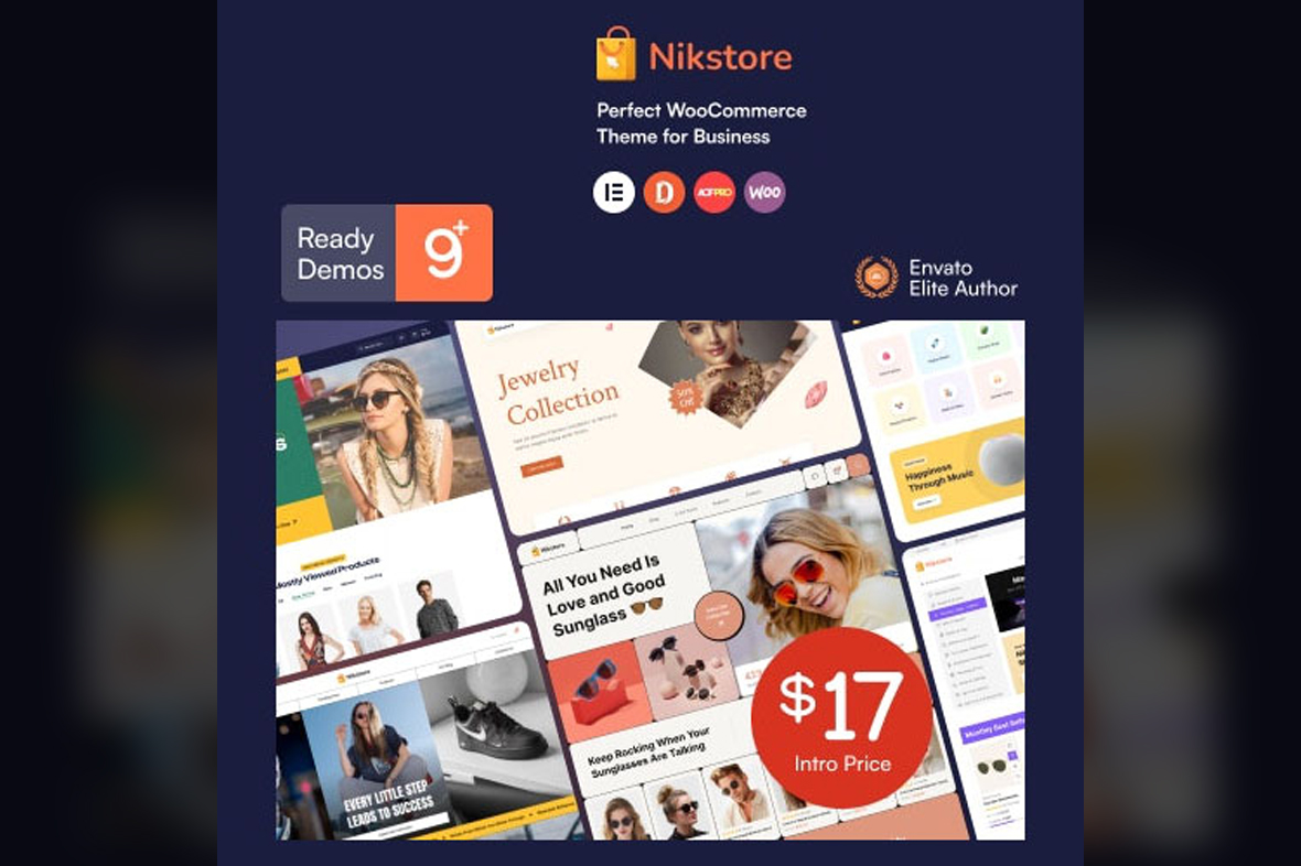 Nikstore Creative Multipurpose WooCommerce Theme v1.6