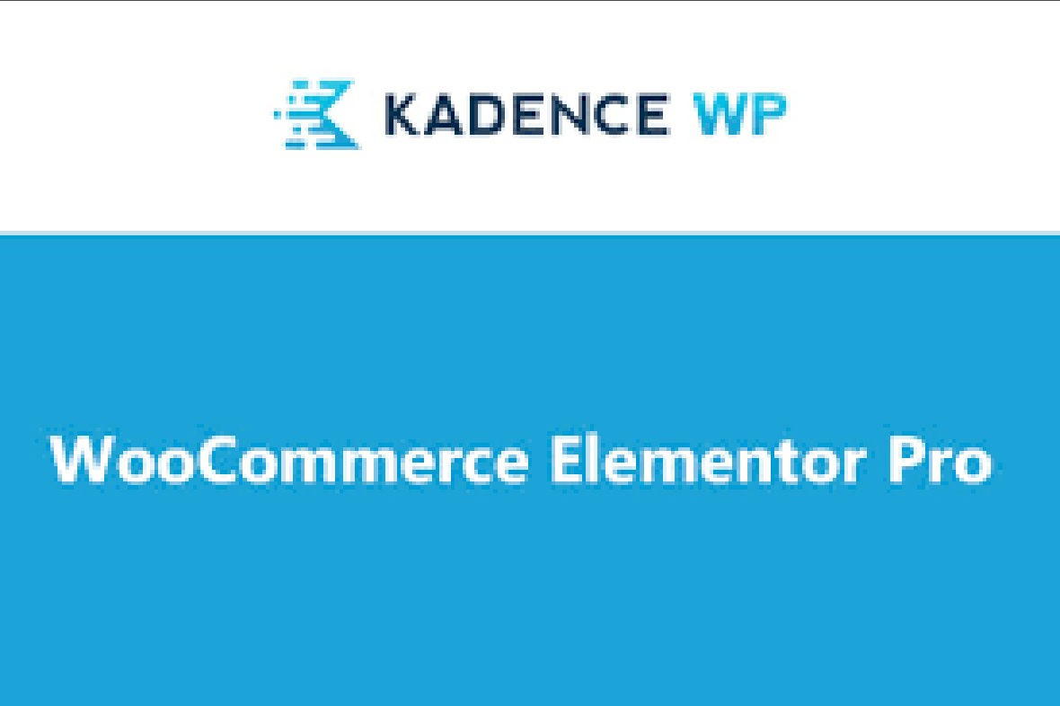 Kadence Woocommerce Elementor Pro v1.1.11