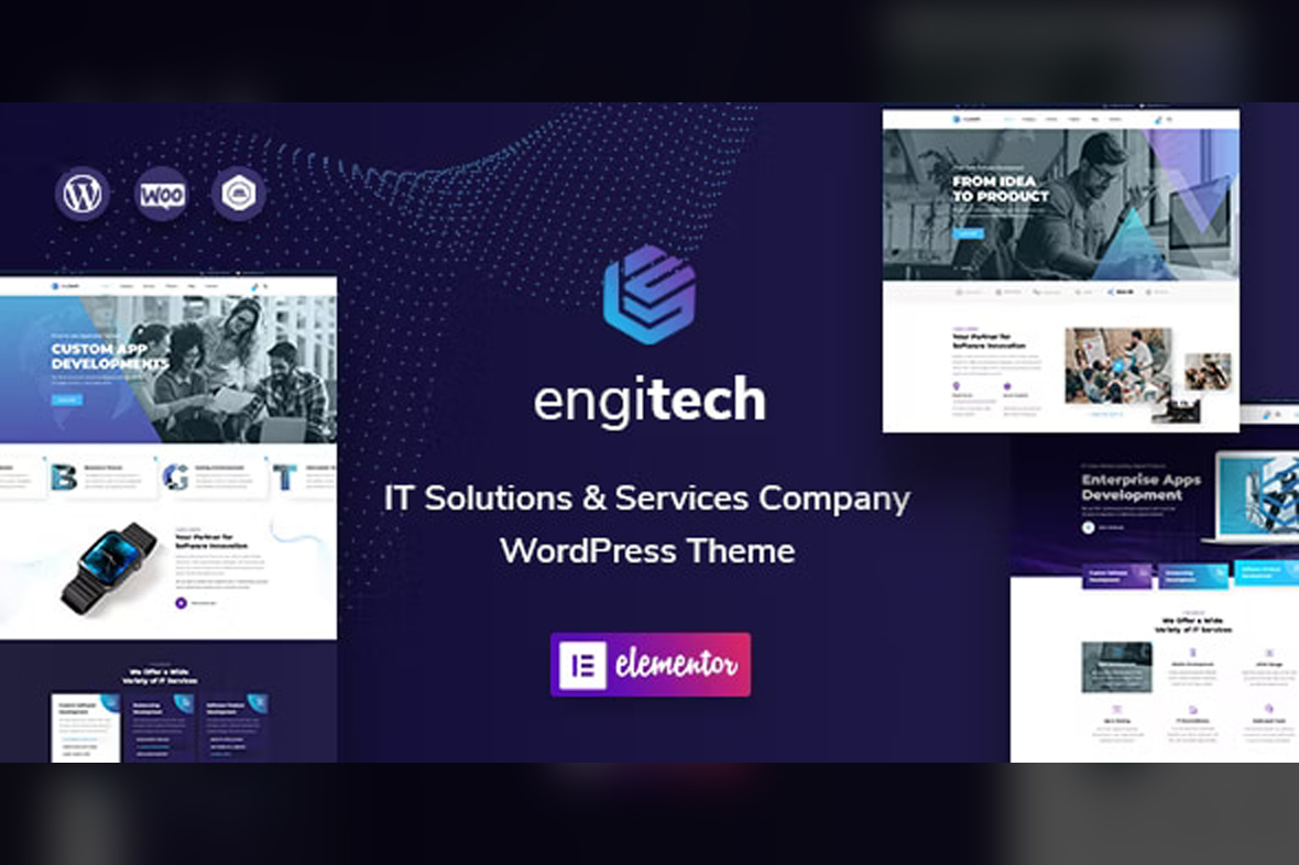 Engitech Theme- IT Solutions & Services WordPress Theme v1.8.11