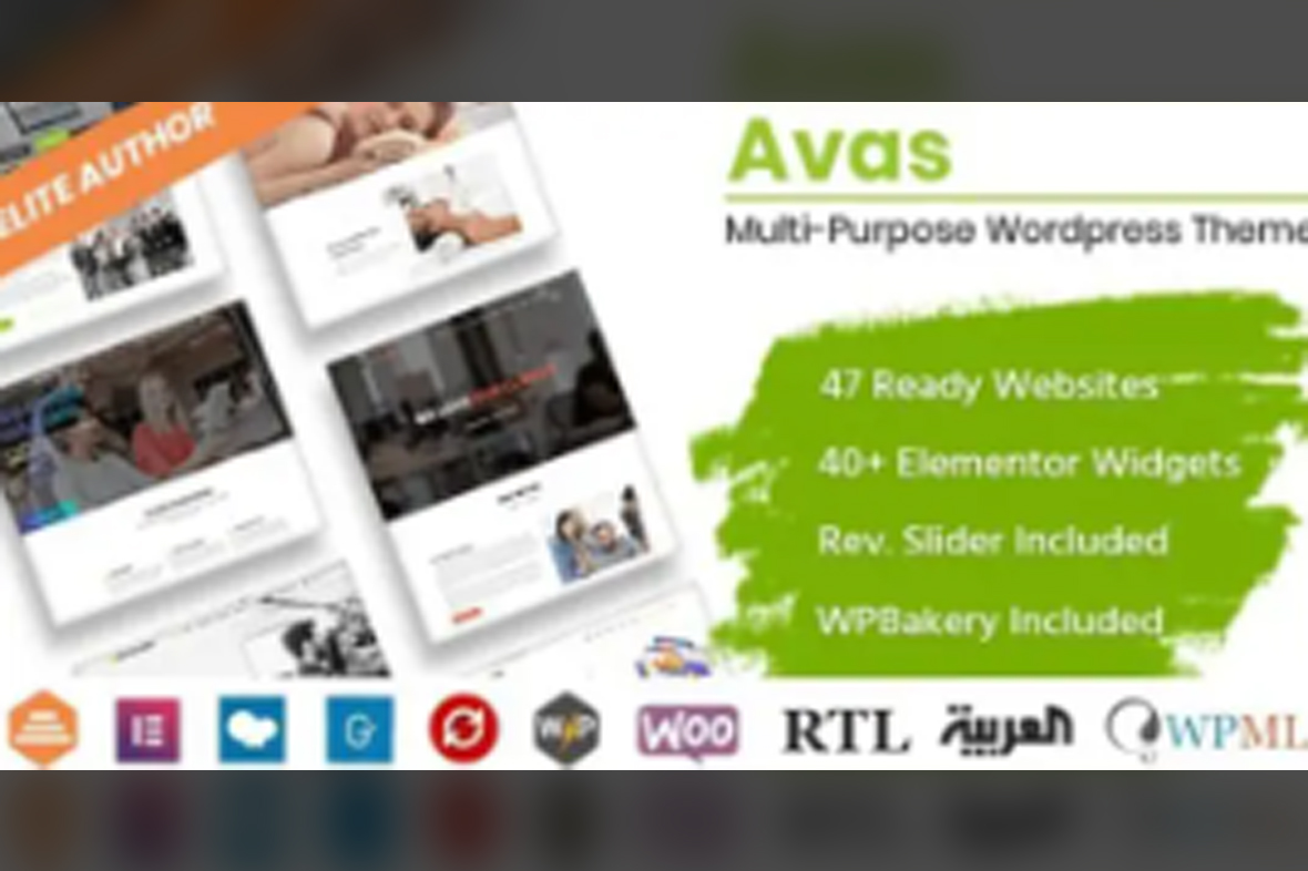 Avas Multi Purpose WordPress Theme v6.8.4.10