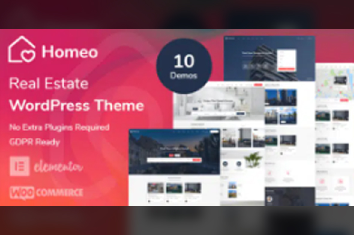 Homeo – Real Estate WordPress Theme v1.2.58