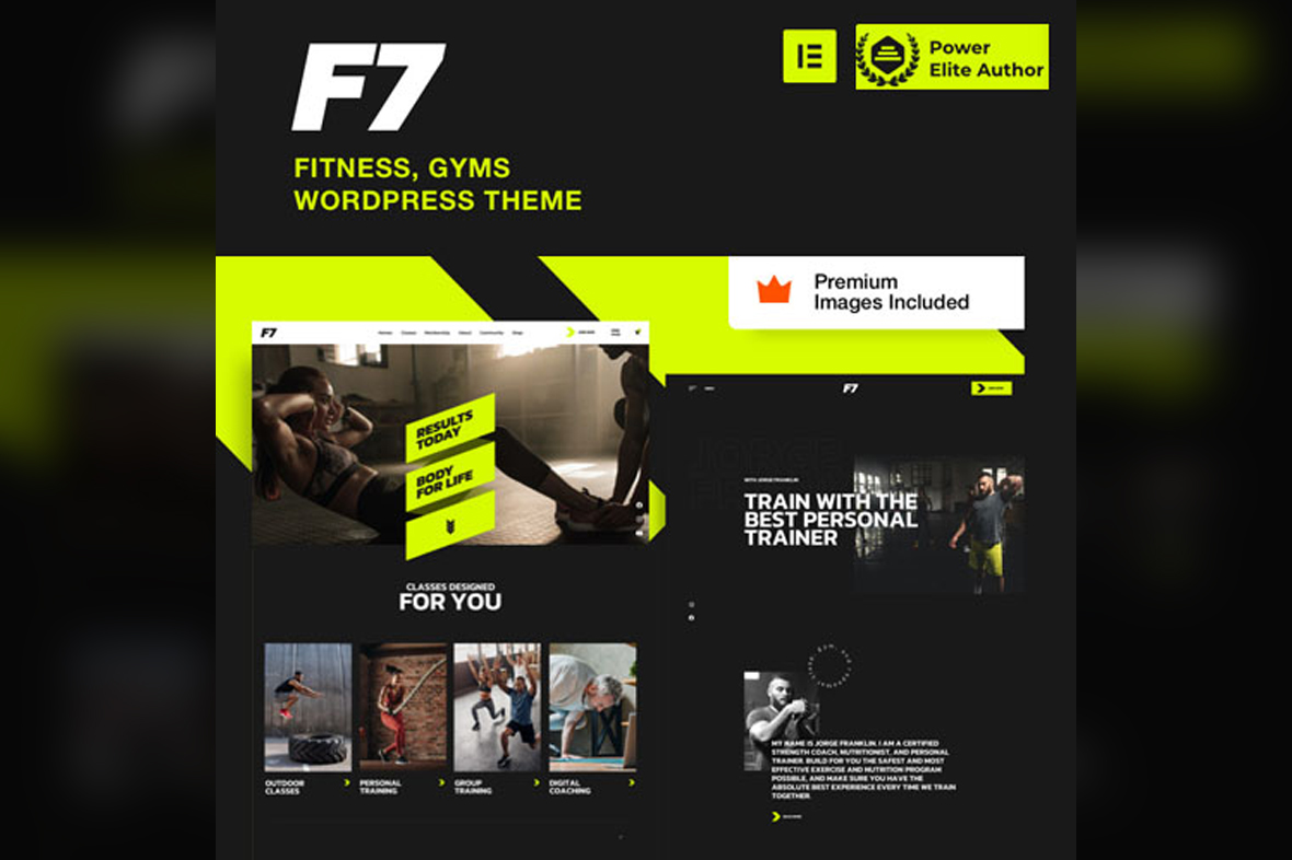 F7 – Gym WordPress Theme v29.0
