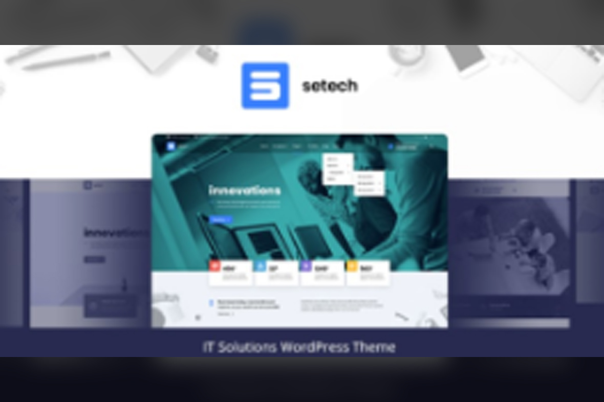 Setech – IT Services and Solutions WordPress Theme v1.2.1
