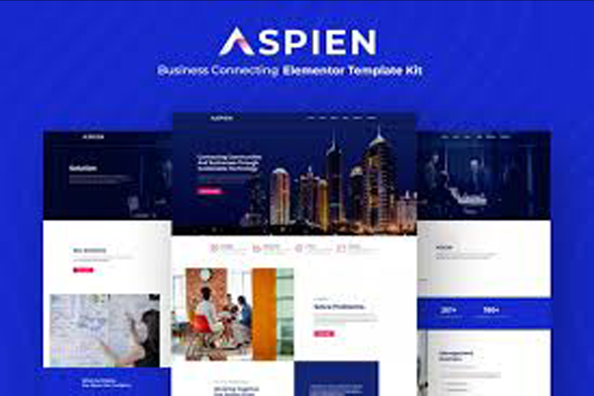 Aspien – Business Connecting Elementor Template Kit October 31, 2025