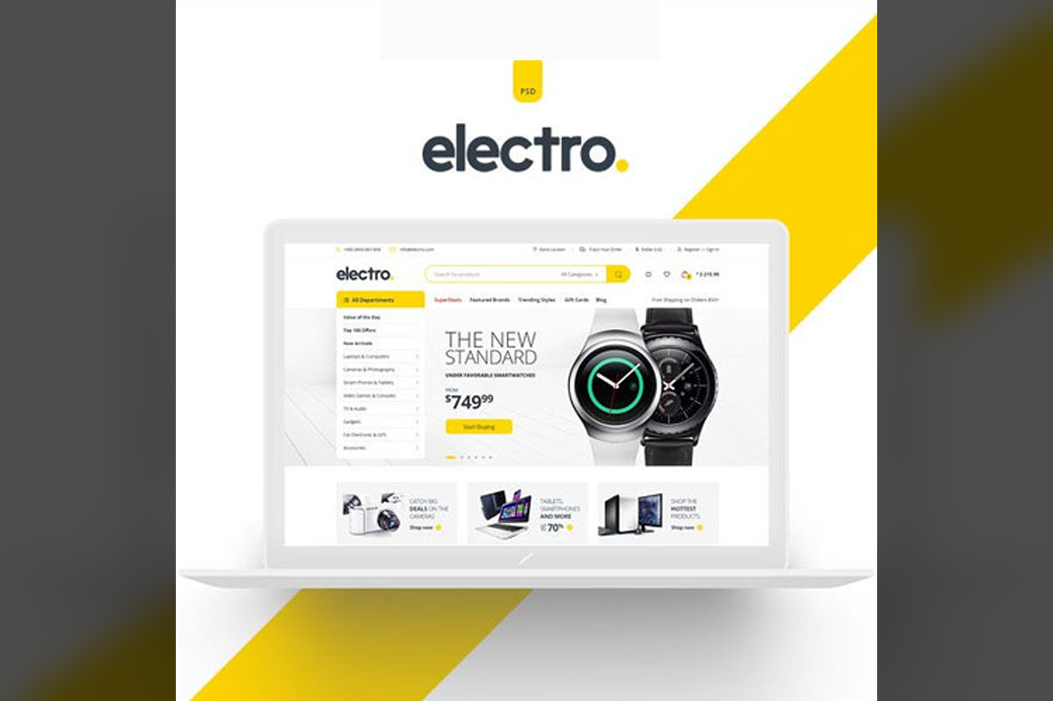 Electro Electronics Store WooCommerce Theme v3.6.3