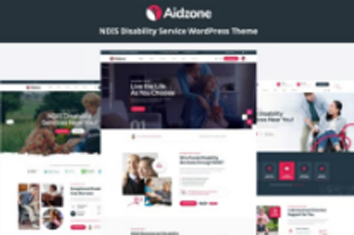 Aidzone – NDIS Disability Service WordPress Theme v1.0
