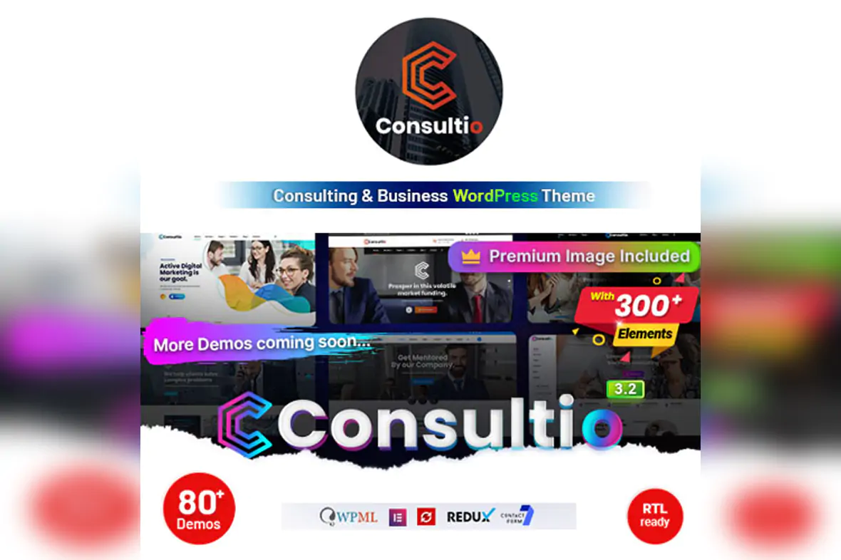 Consultio – Consulting Corporate WordPress Theme