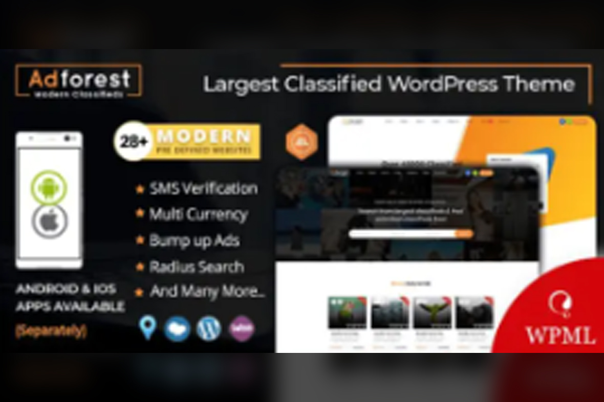 AdForest Classified Ads WordPress Theme v6.0.2