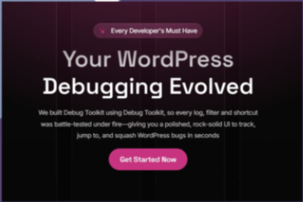 WP Debug Toolkit Pro v1.2.3
