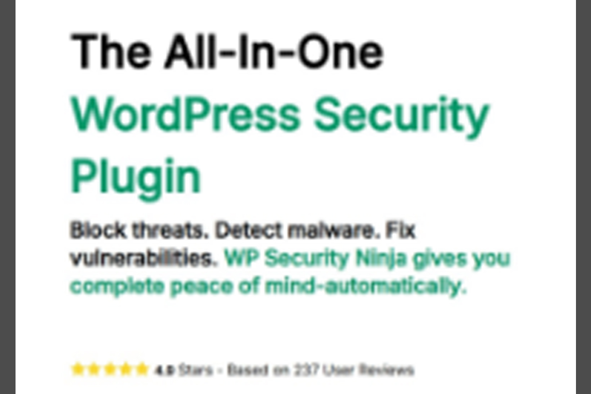 Security Ninja (Premium) v5.248