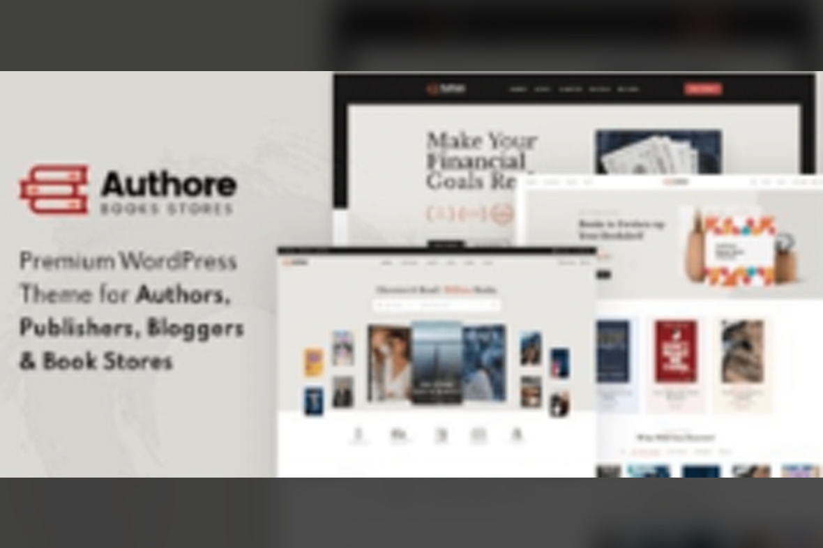 Authore – WordPress Theme for Authors and Publishers v1.1.2