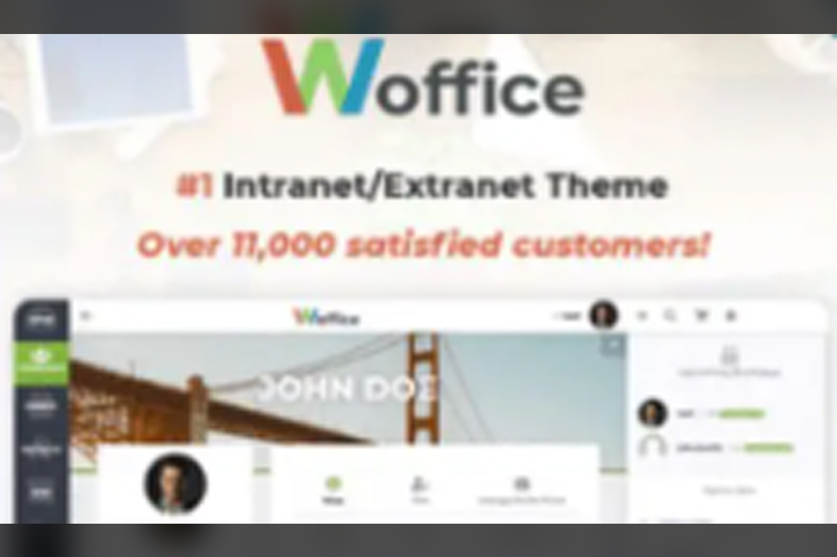 Woffice – Intranet Extranet WordPress Theme v5.4.32