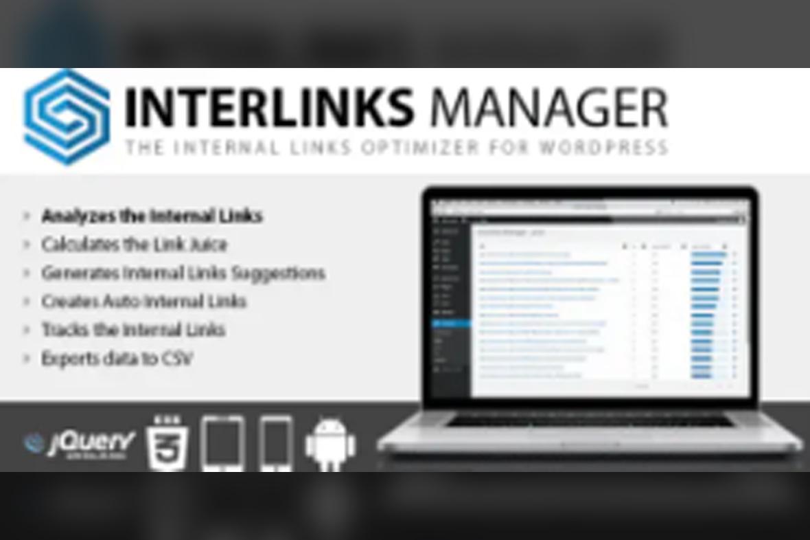 Interlinks Manager for WordPress v1.4.1