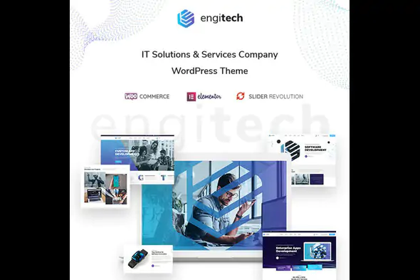 Engitech – IT Solutions & Services WordPress Theme