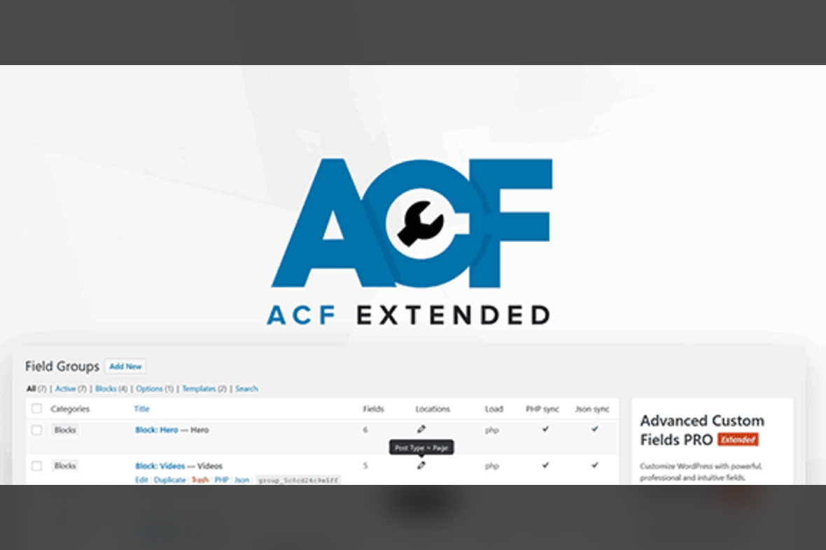 ACF Extended Pro v0.9.1.1