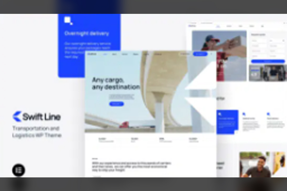 SwiftLine – Transportation Logistics WordPress Theme v3.0