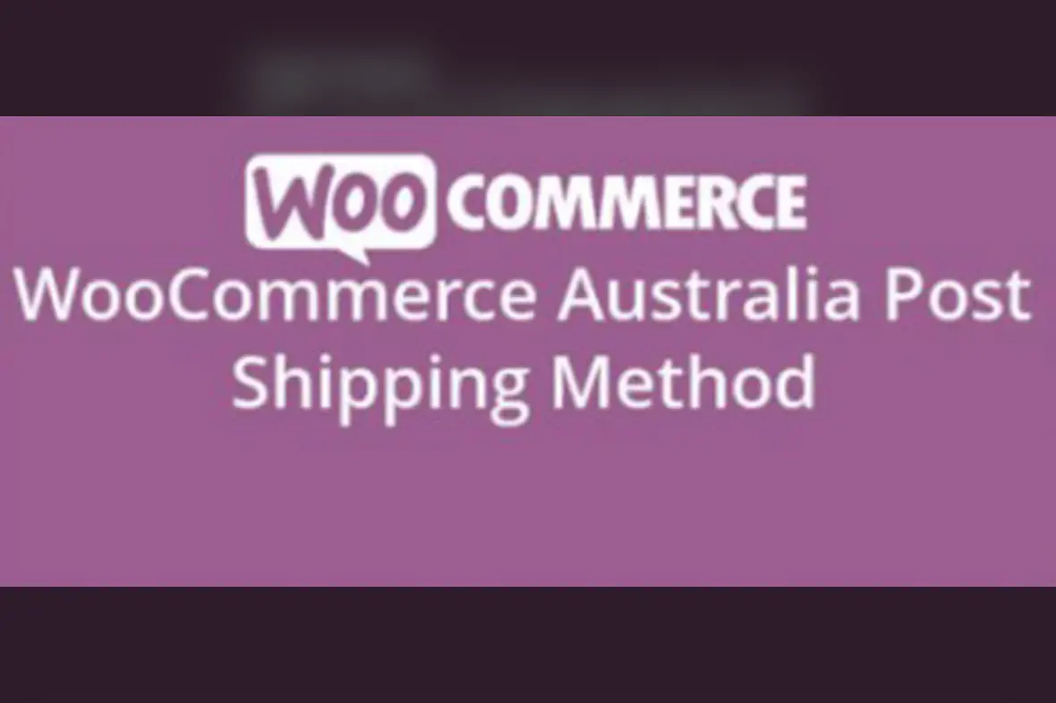 WooCommerce Australia Post Shipping Method