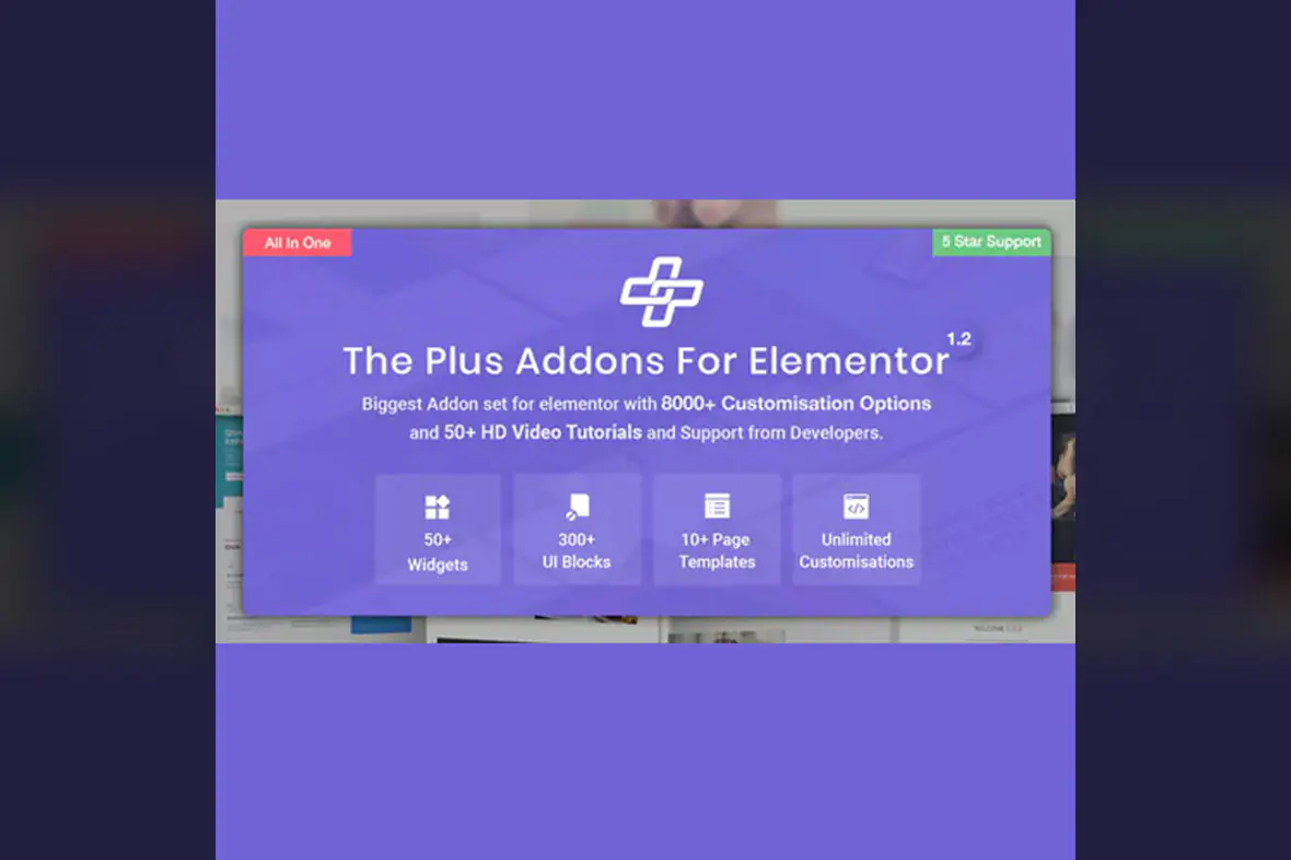 The Plus – Addon for Elementor Page Builder WordPress Plugin v6.2.1