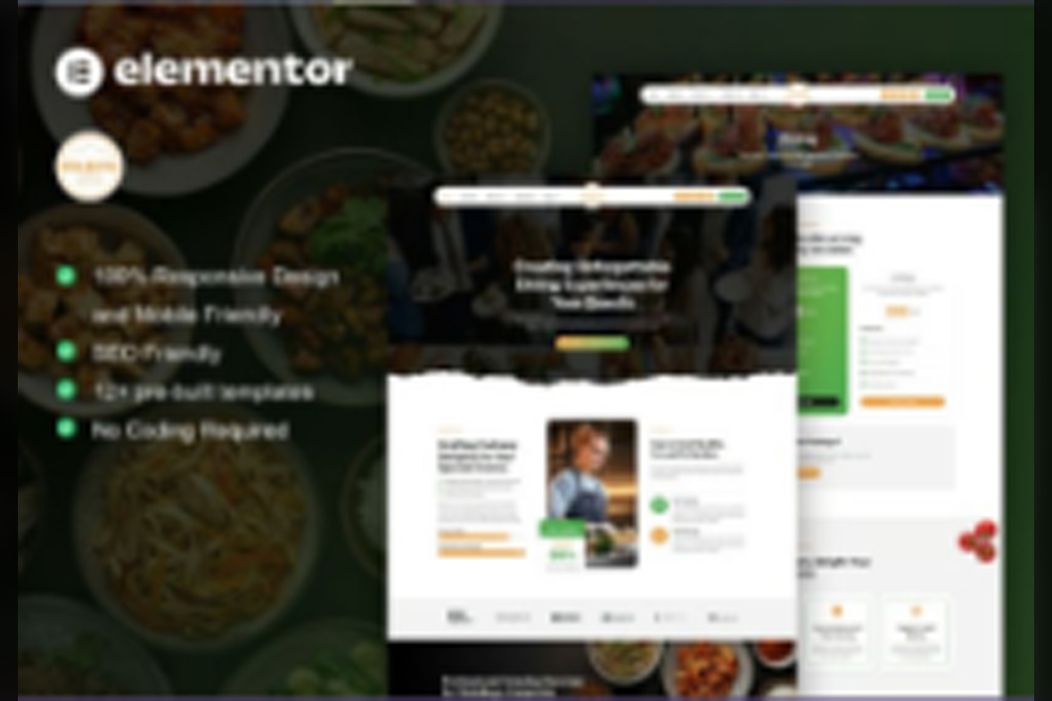Delecta – Catering Service and Restaurant Elementor Template Kit July 29, 2025