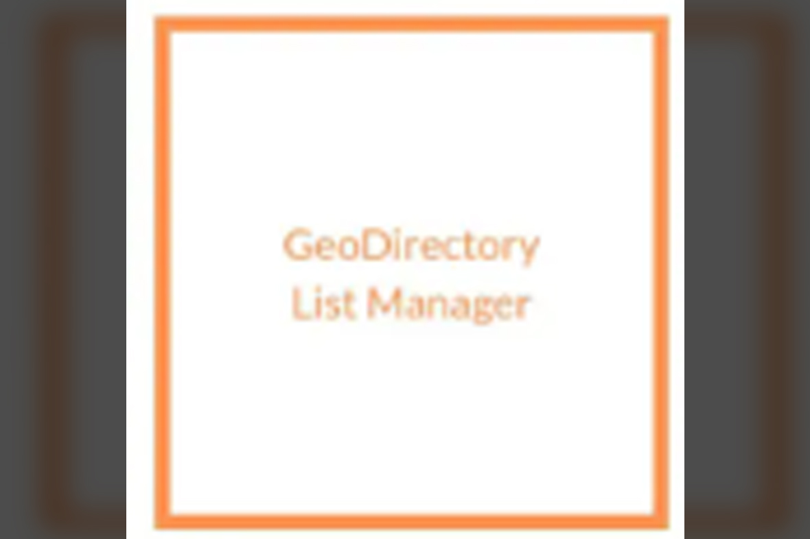 GeoDirectory List Manager v2.3.7